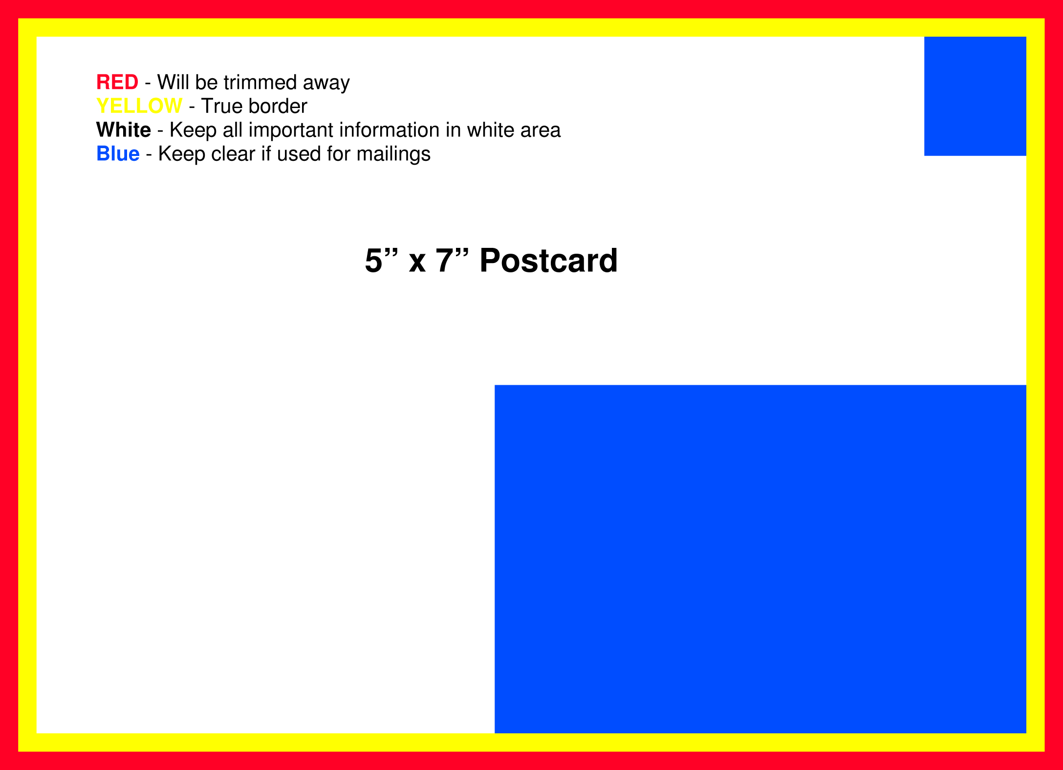 Postcard Template   American Printing and Mail
