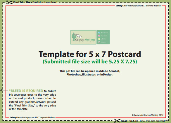18+ 5×7 Postcard Templates – Free Sample, Example Format Download 