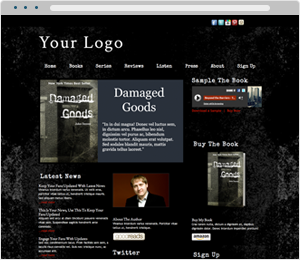 Amazing Author and Book Website Templates | Section 101