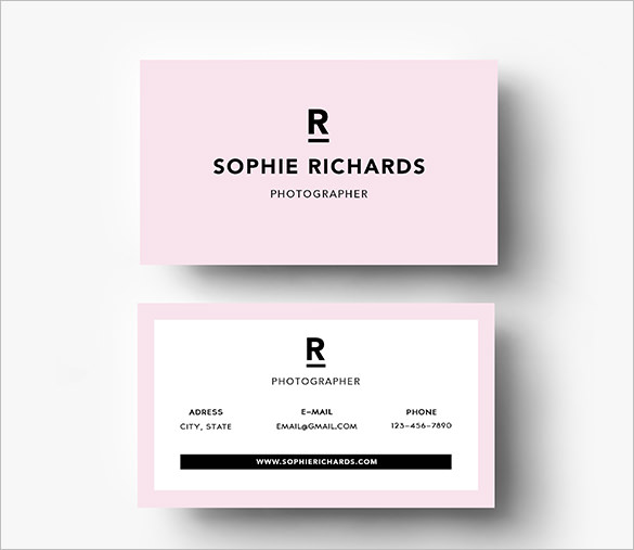 Blank Business Card Template Pdf – PlanMade