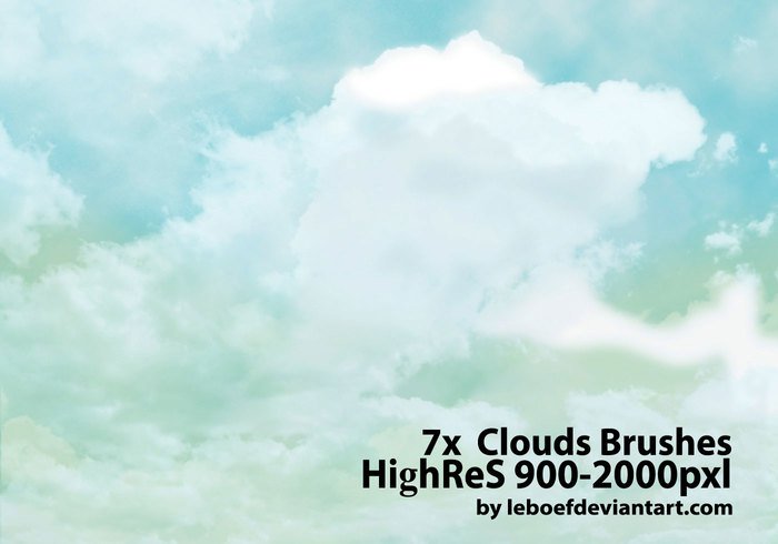 Cloud Photoshop Brushes   Free Photoshop Brushes at Brusheezy!