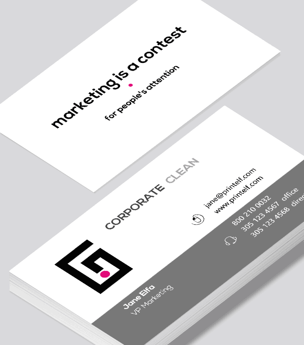 Corporate business card   Modern Design