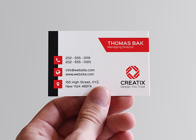 Corporate Business Card   Graphic Pick