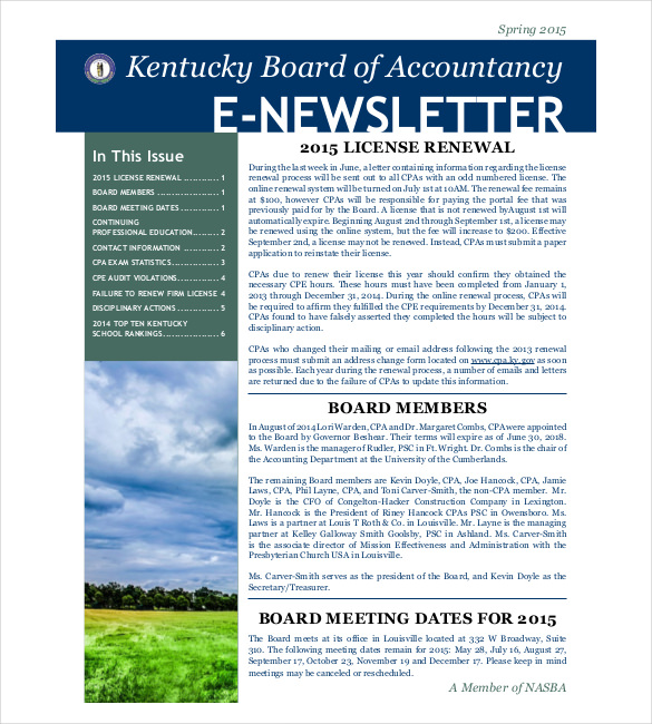 Email Newsletter Examples   A collaborative email examples 