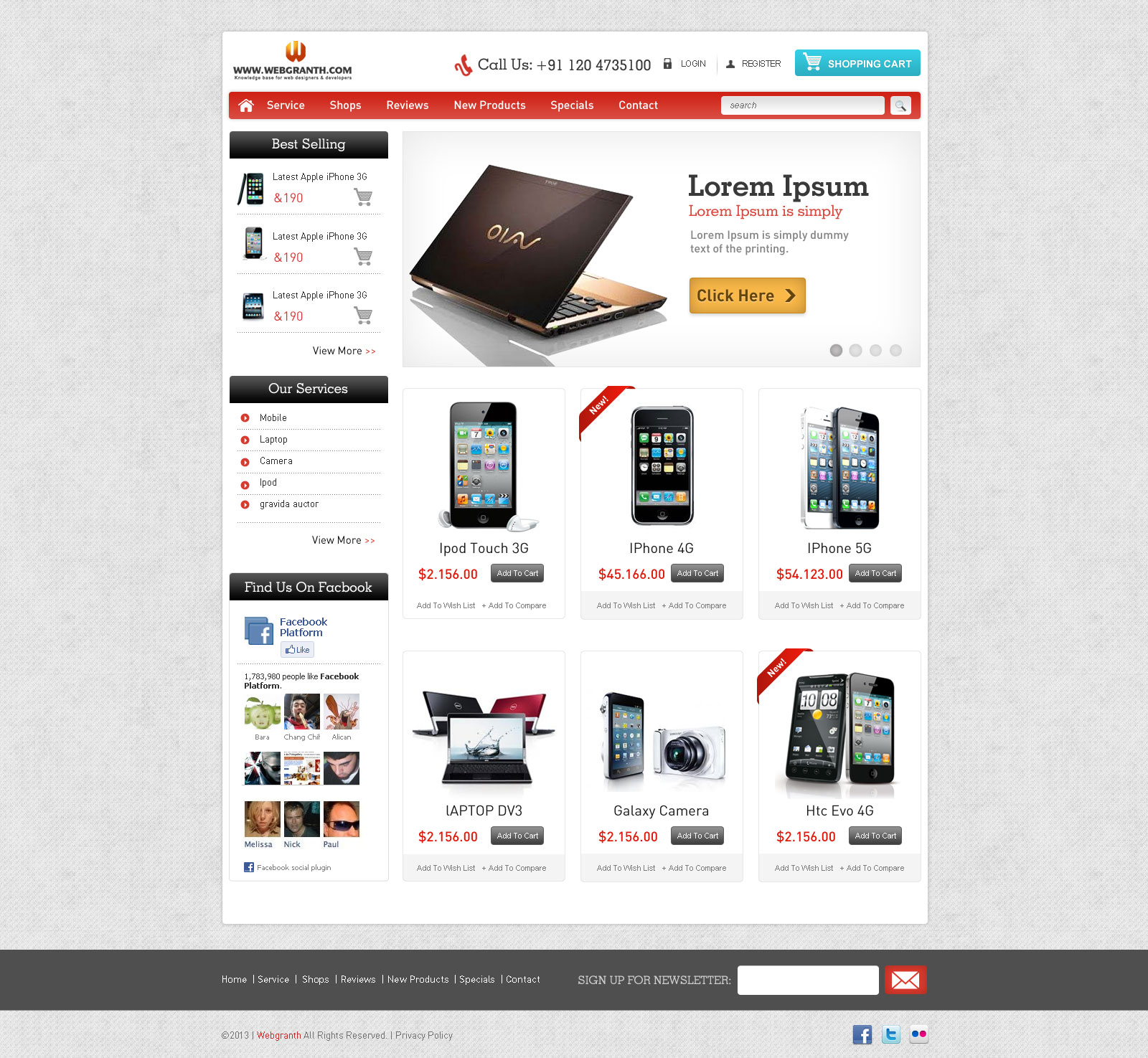 10+ Free Ecommerce Website Templates & Themes | Free & Premium 