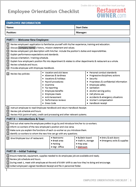 orientation checklist   Dorit.mercatodos.co