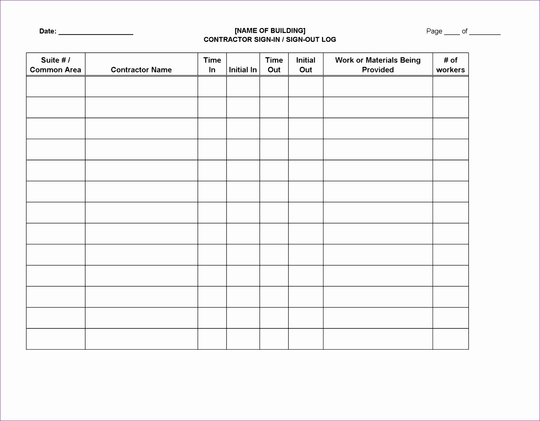 Vacation Time Tracking Spreadsheet New Employee Vacation Tracker 