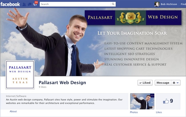 Creating Your Facebook Business Page   Pallasart Web Design News 