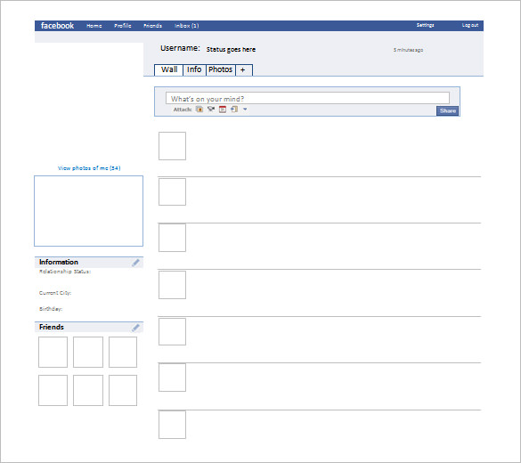 49+ Facebook Templates   DOC, PDF, PSD, PPT | Free & Premium Templates