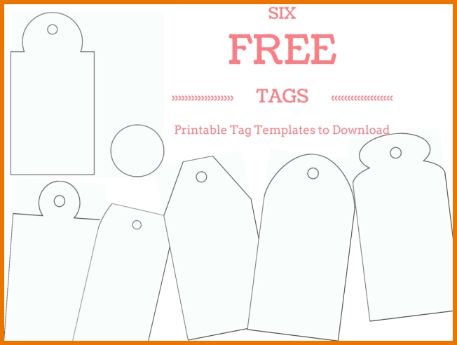 5+ gift tags template word | points of origins