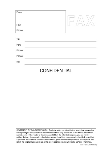 7 Hipaa Fax Confidentiality Statement   cannabislounge.co