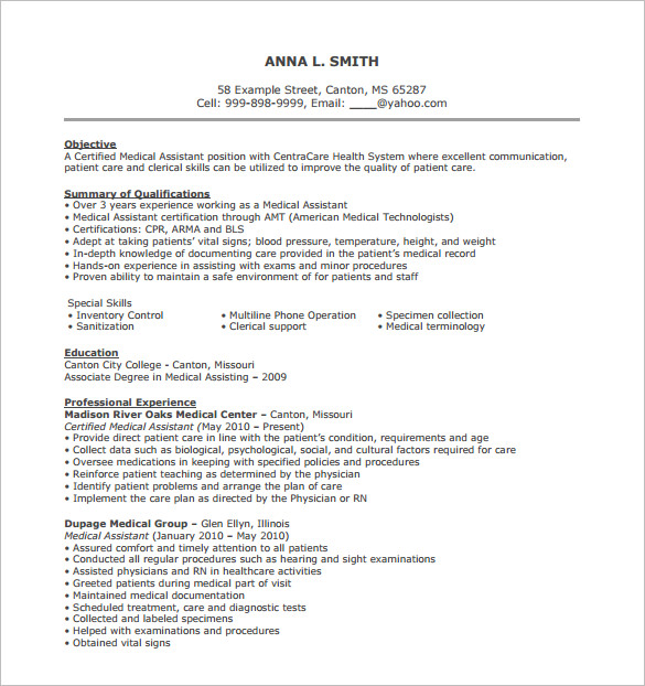Medical Assistant Resume Medical Support Assistant Resume Luxury 