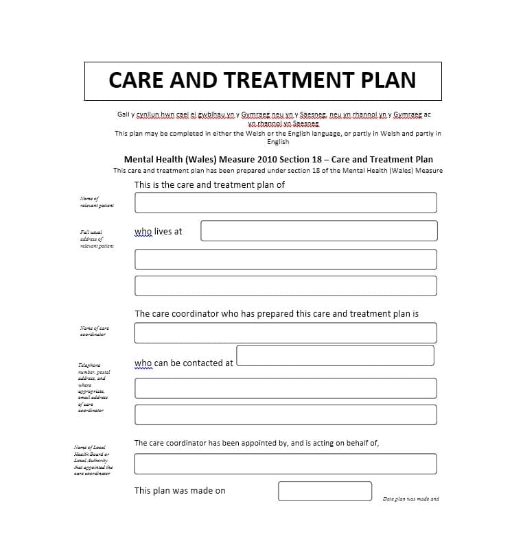 25 Images of Behavioral Health Treatment Plan Template | infovia.net