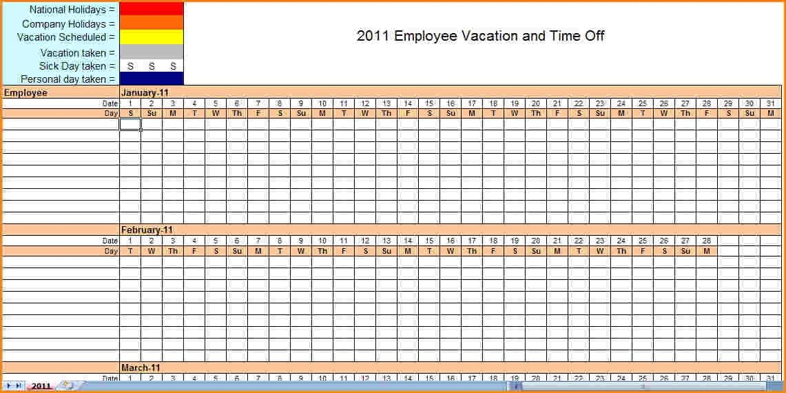 Monthly Employee Schedule Template Excel | printable week calendar