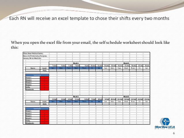 Self Scheduling Overview 1 7 14