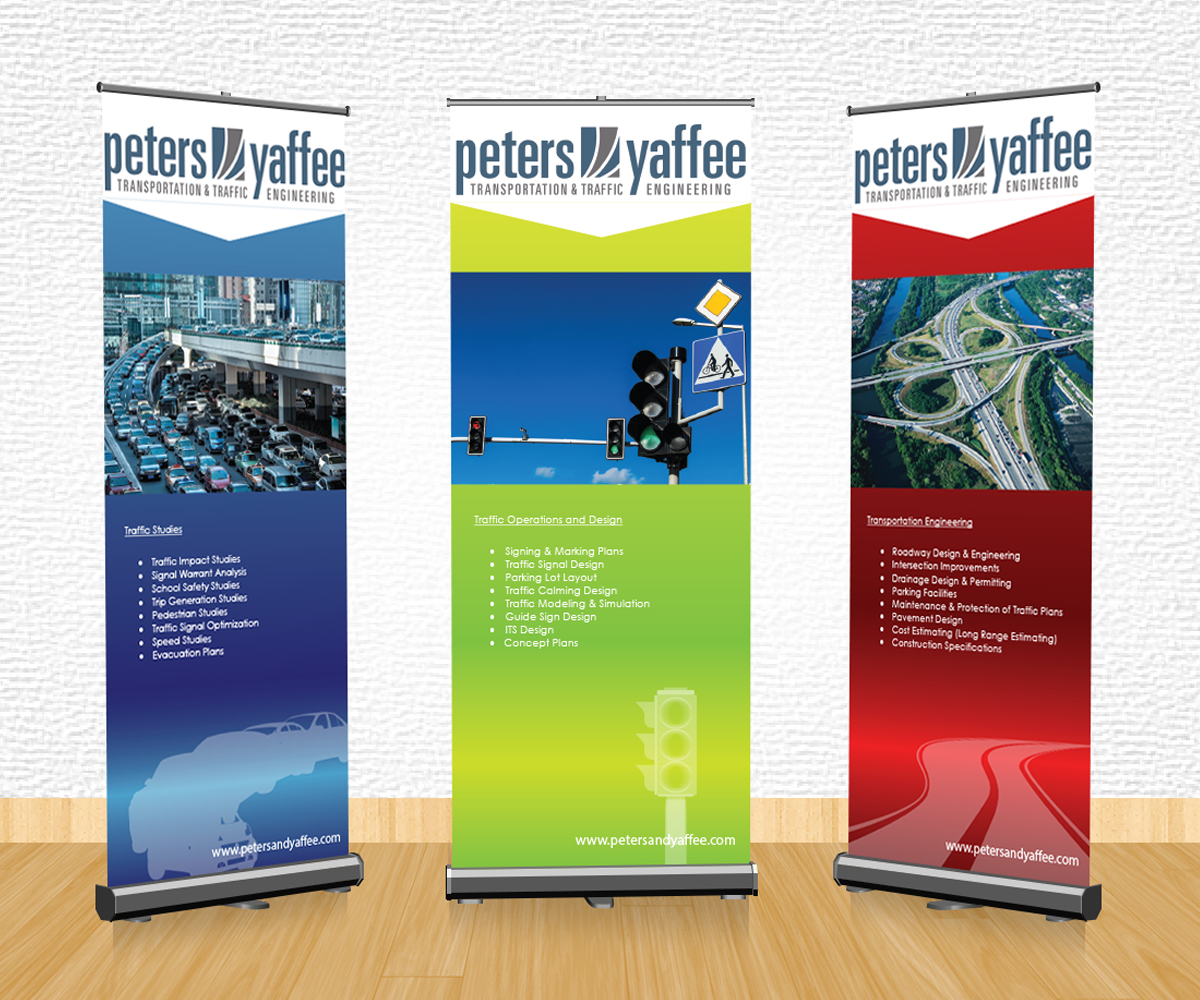 Exhibition design, roll up banners, pop up banners