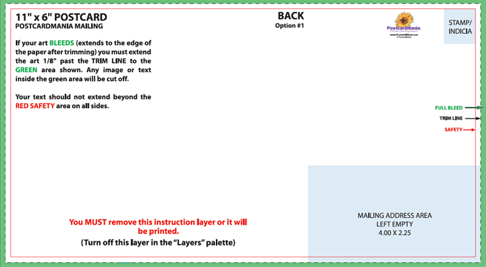 postcard mailer templates   Roho.4senses.co
