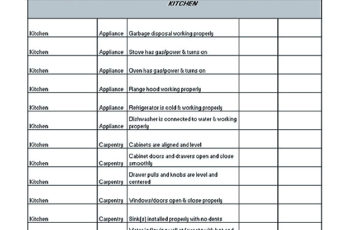 Construction punch list form publish portrait sample template 350 