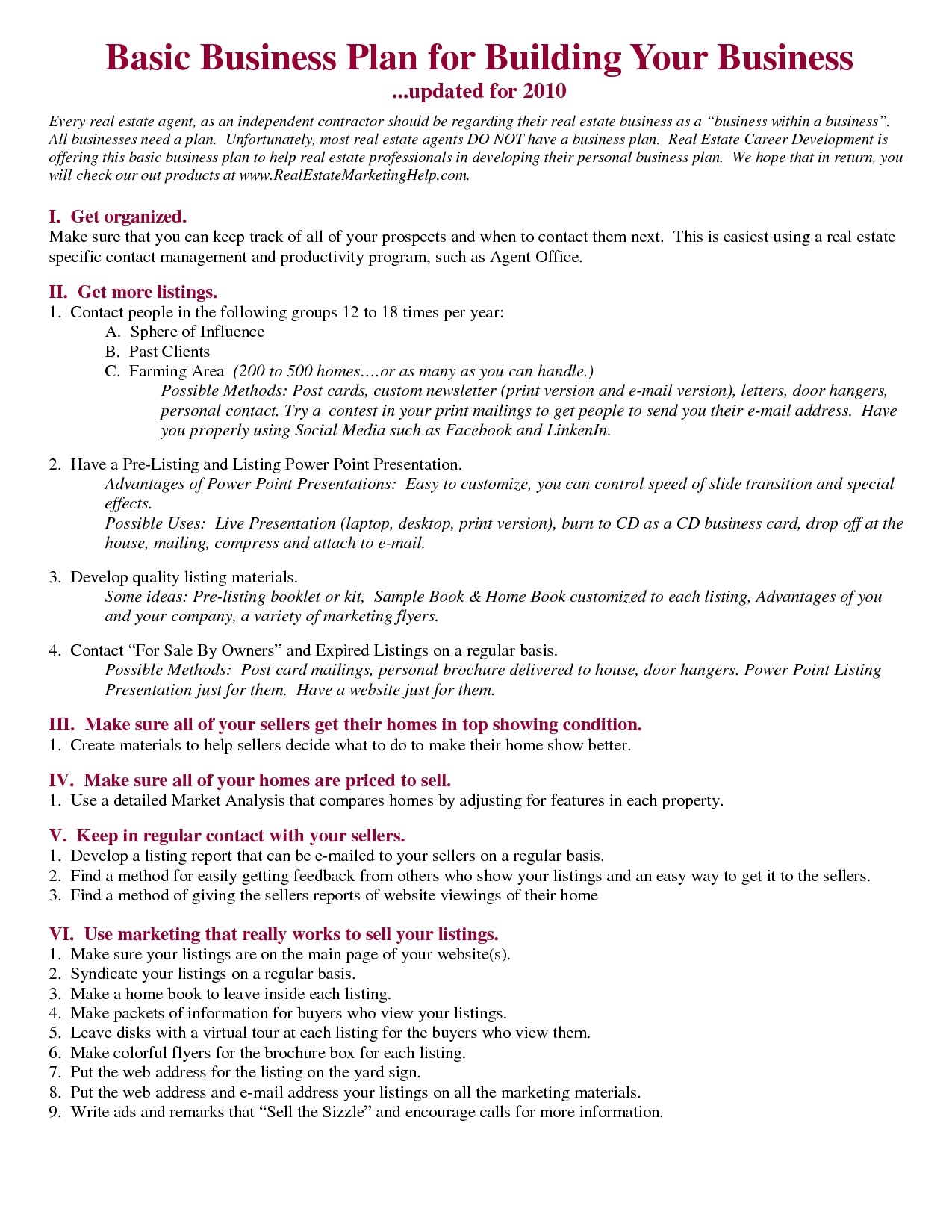 real estate business proposal template real estate business plan 