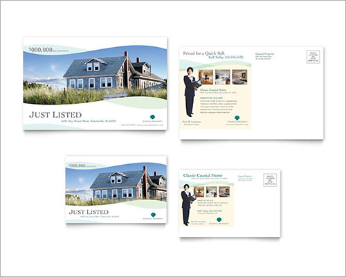 Realtor Postcard Templates Sample Real Estate Marketing Postcard 