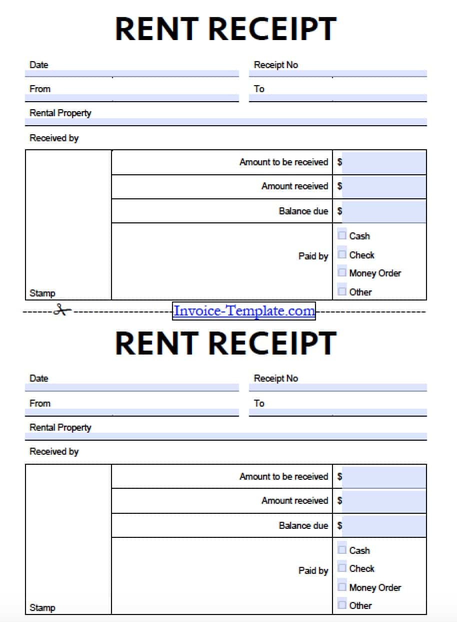 rent invoice template 6 rent invoice template weeklyplannerwebsite 