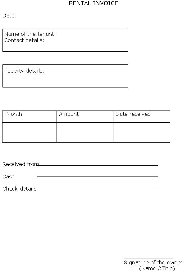 free rent receipt template word. rent invoice rent invoice free 