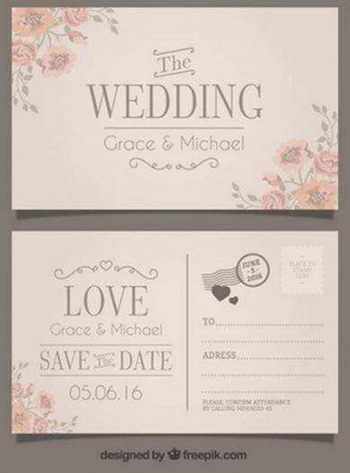 Free Save The Date Postcard Templates   agtion.co