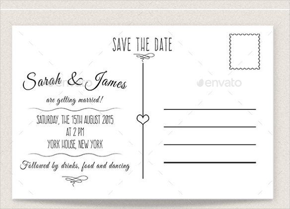 Save The Date Postcard Templates | Template Throughout Save The 