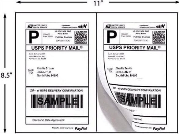 21+ Shipping Label Templates – Free Sample, Example Format 