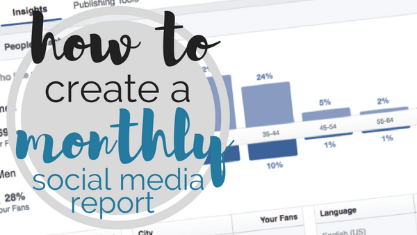 TEMPLATE] How to Create a Monthly Social Media Report
