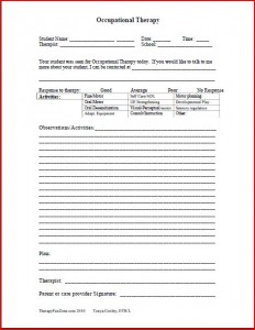 Therapy Note Templates   6+ Free Word, PDF Format Download | Free 