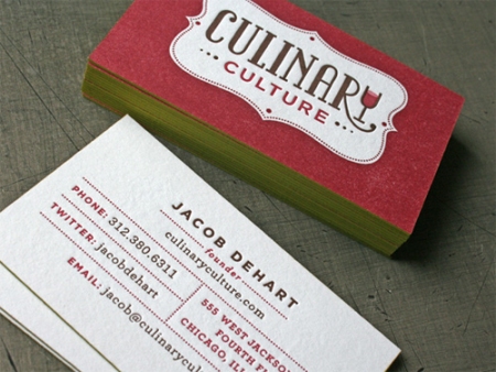 Showcase of Double Sided Business Cards   DesignM.ag