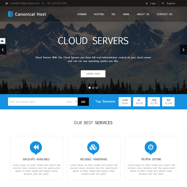 Best HTML Hosting Templates & Themes | ThemeChilly