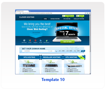 Free Exclusive Reseller Web Hosting Templates