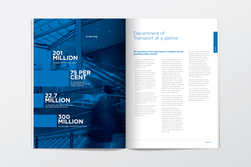 company annual report business brochure design template   Download 