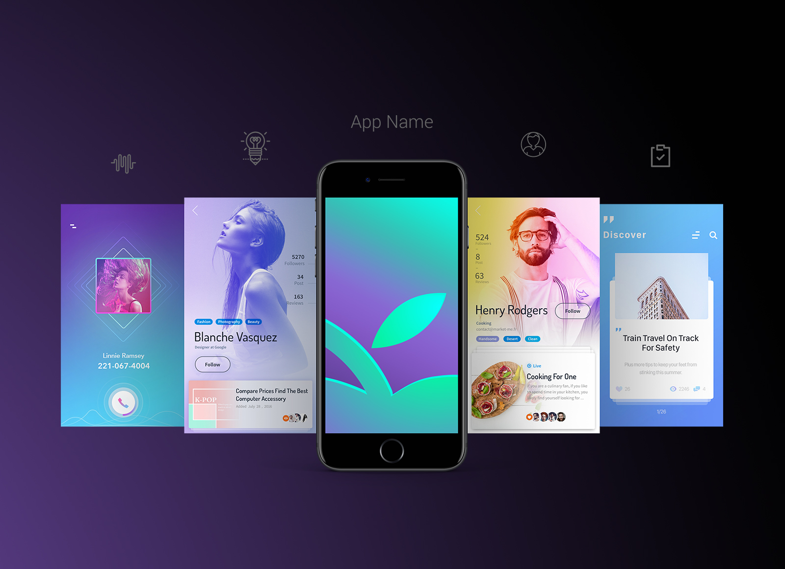 20+ Free PSDs to Mockup Your App Interface Designs