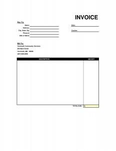 free printable invoice templates invoice blank blank invoice to 