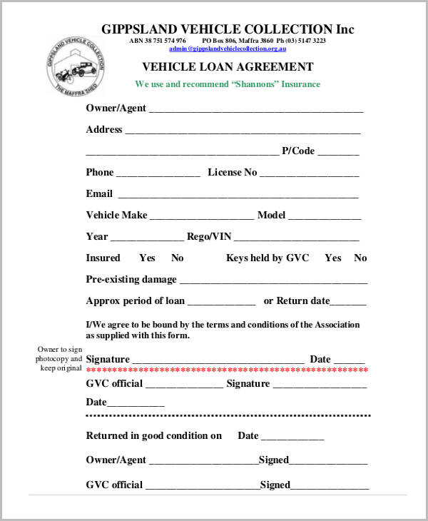 car payment agreement contract template car payment agreement 