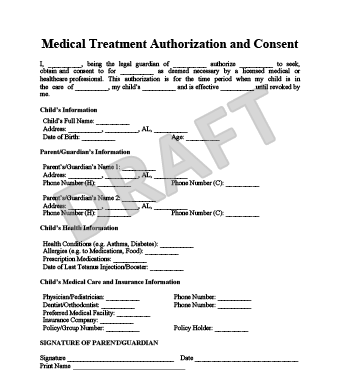 Pare Medical Consent Form   Fill Online, Printable, Fillable 
