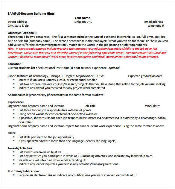 Ideas Collection Computer Science Resume Template Best Internship 
