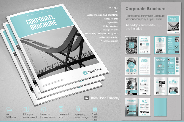 corporate brochure design templates download full company brochure 