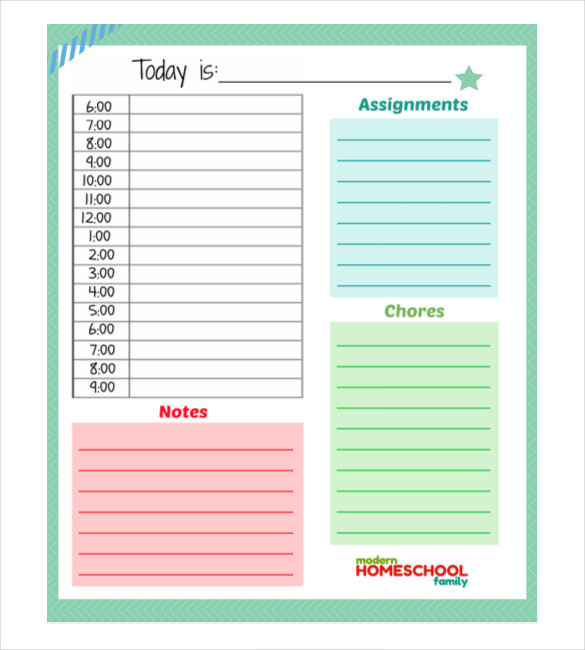 Daily Schedule Template   37+ Free Word, Excel, PDF Documents 