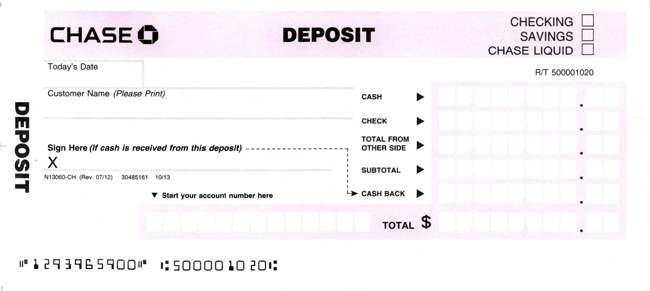 deposit slip template word   Into.anysearch.co