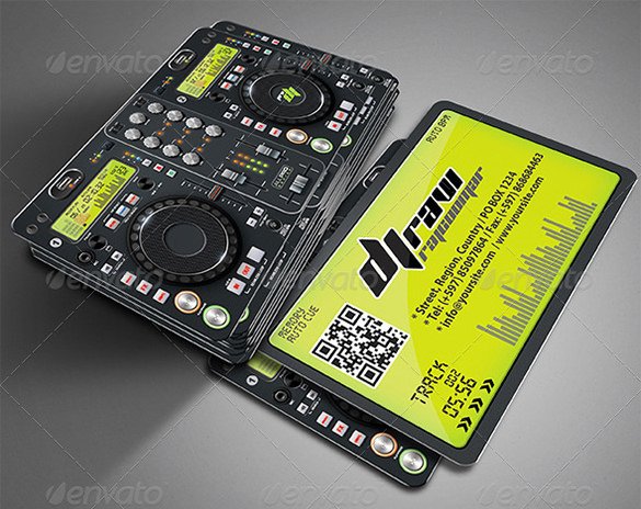 25+ DJ Business Cards Free Download | Free & Premium Templates