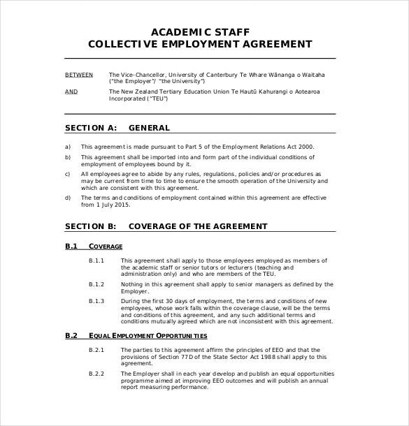 separation agreement template free nz employment agreements free 
