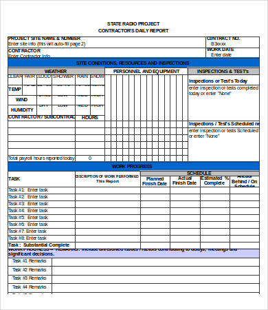 8+ Excel Report Templates   Free Sample, Example, Format | Free 
