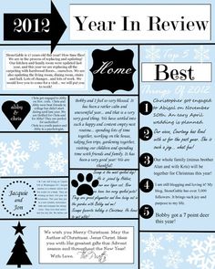 Download Your Free Christmas Newsletter Templates HERE 