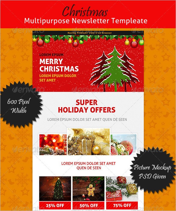 WordDraw.  Free Holiday Newsletter Templates for Microsoft Word