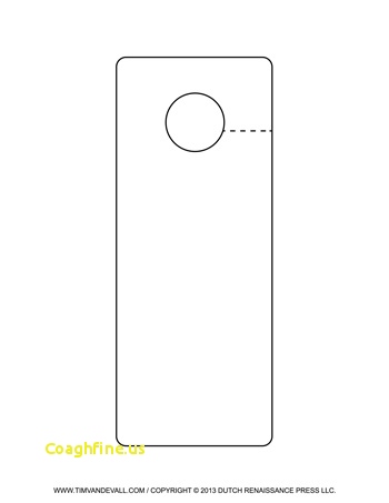 Do Not Disturb Door Hanger Template Free Hotel Door Hangers 