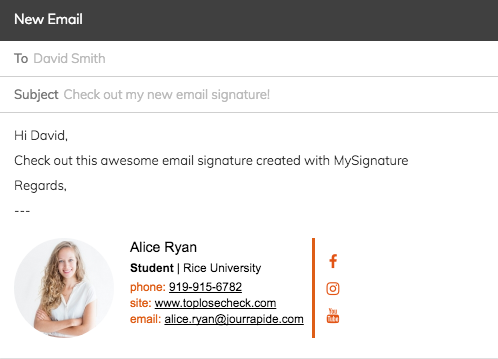 email signature template   Into.anysearch.co